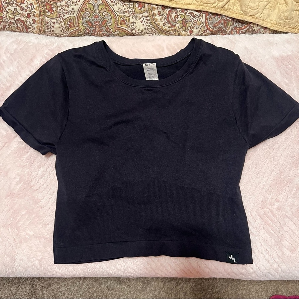 JoyLab Athletic Black Racerback Tee